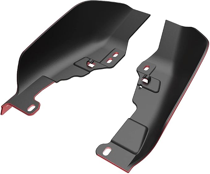 Advanblack 2024 RG Mid Frame Air Deflectors Compatible for Harley Touring Street Glide, Road King, Electra Glide, 2009-2025(Wicked Red Denim)