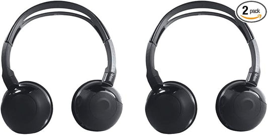 Wireless Headphones for Envoy Yukon Terrain Acadia Denali Sierra DVD Unwired Headset Entertainment System (Set of 2)