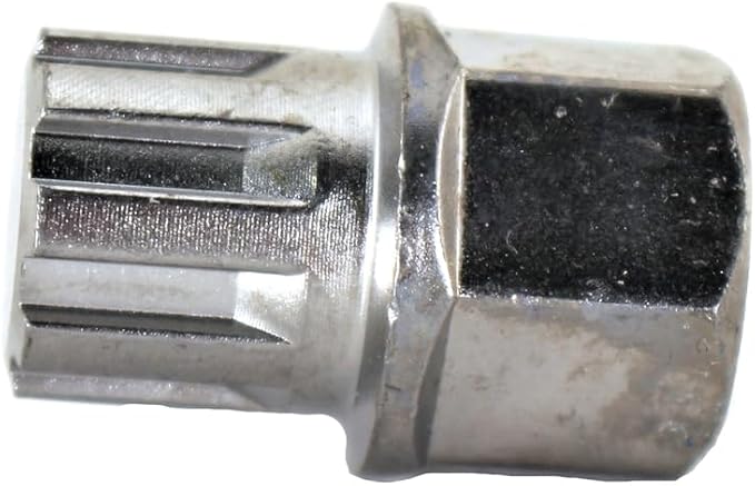 TMAX 19/8Pt Wheel Lock Nut Screw Removal Key Anti-Theft Lugnut Socket S3054 for BMW Vehicles