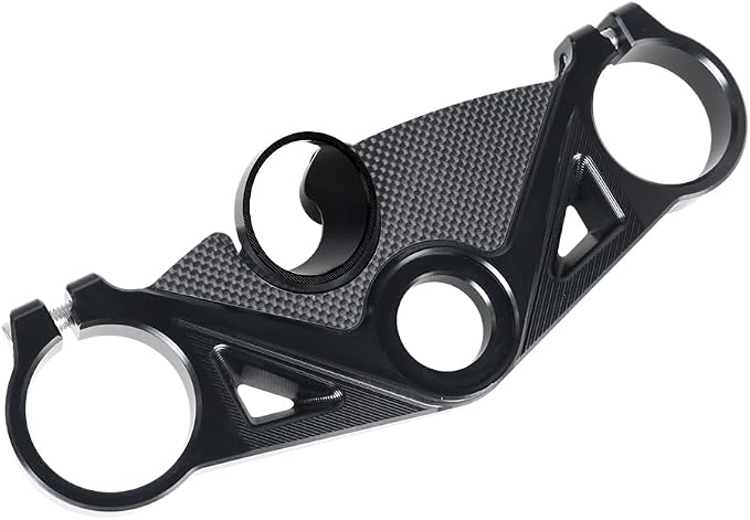 ONE.K.S Motorcycle Triple Tree Forks Top Clamp Front End Upper Top Steering Clamp Fit for Kw-asaki ZX6R 2019-2026 European Version Triple Tree Uplink CNC Aluminum