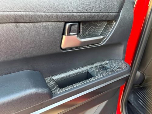 ABS Door Handle Inner Bowl Cover & Window Lift Panel for Toyota Tacoma 2024 2025 2026 Interior Accessories Center Console Decor Trim Frame