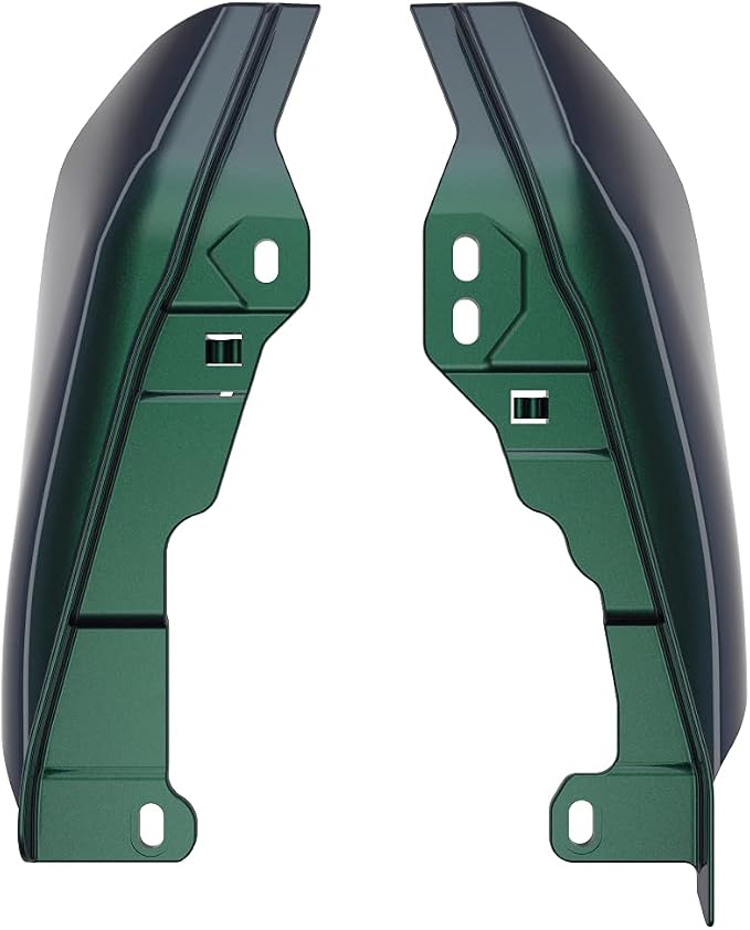 US Stock Advanblack Mid Frame Air Deflectors Compatible for Harley Touring Street Glide, Road King, Electra Glide, 2009-2024 (Snake Venom)