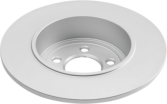 TRQ Rear Brake Rotor Set G Coated Solid Compatible with 2005-2023 Chrysler 300 2006-2023 Dodge Charger 2009-2023 Challenger 2005-2008 Magnum
