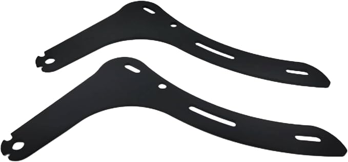 Adjustable Driver/Passenger Seat Backrest Component:Fixed Mounts For Honda Rabel 300 500 (Rabel 300/500 Matt Black)