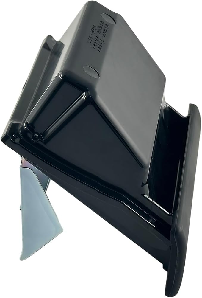 74111-35010 Front Dash Center Ashtray Assembly Compatible with Toyota 4Runner 1996-2002 T100 1993-1998 Pickup Black Ash Tray Insert Coin Holder Replaces 74111-35010