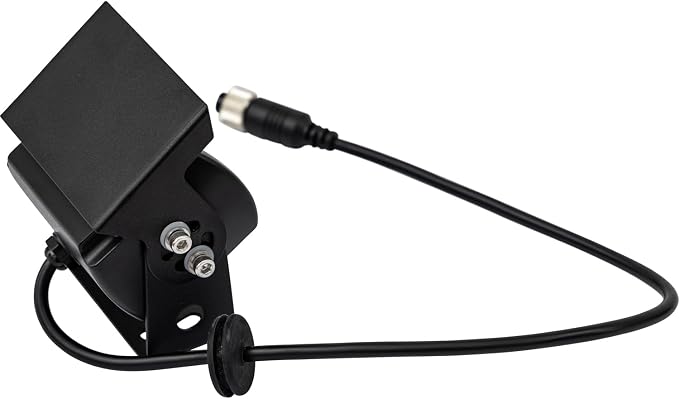 Buyers Products 8883101 Heated Night Vision Backup Camera with Audio, IP69K Waterproof Truck & Trailer Rear View Camera, 120 Wide Angle, 4-Pin Connection, Standard Bracket Mount Add-On