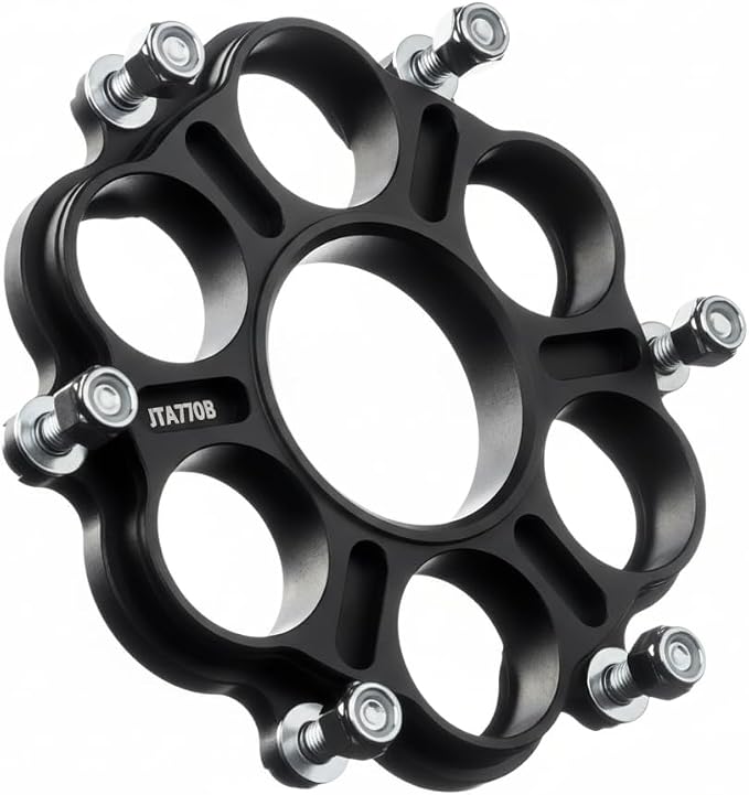 JT Sprockets JTA770B Black Aluminum Ducati Rear Sprocket Carrier, Single