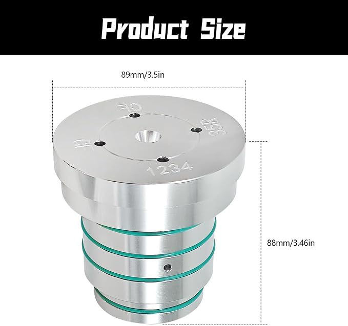Reverse Drum Tester Fit for Ford LS 6L80 6L90 35R/1-2-3-4, Drum Testing Tool Checking Leaks and Cracks