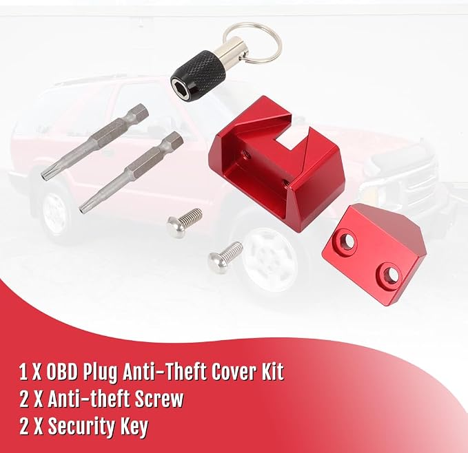 OBD II Port Lock Aluminum Alloy OBD Port Locking Tool