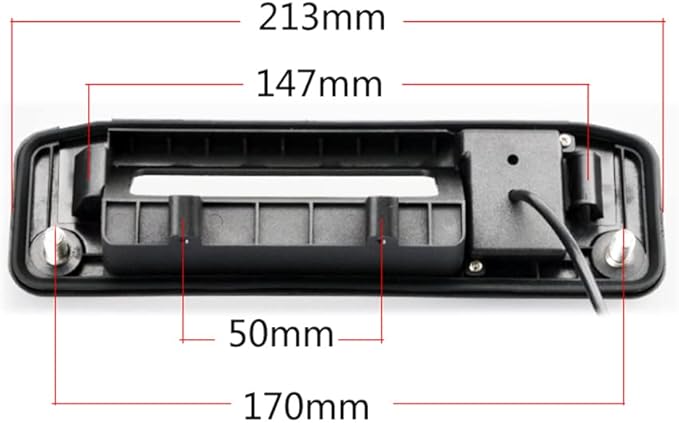 Vlicevrn CCD Car Rear View Camera Trunk Handle with Fish Eye Lens Night Vision Backup Parking Camera Waterproof IP68 Vehicle Camera for Mercedes Benz ML A180 A200 A260 GLA GLC GLE ML250 ML350 ML400