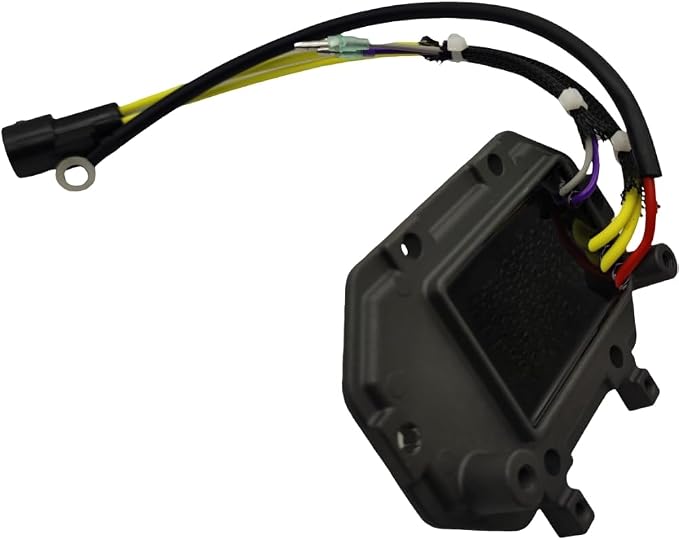 XYZIL Voltage Regulator Rectifier 193-4641 Compatible with Johnson Evinrude 584641 585995 586271 185HP 200HP 225HP 250HP 300HP 2 Stroke 6 8 Cylinder Marine Outboard 35 Amp 18-5831 878333