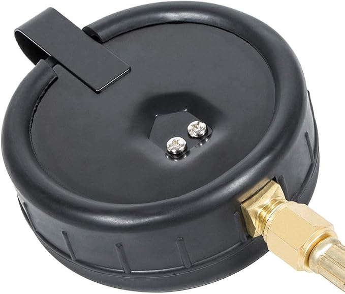 TU-32-20 Compuchek Fuel System Pressure Test Gauge Fits for Cummins and Diesel Engines with Compuchek Test Ports, 0-300 PSI