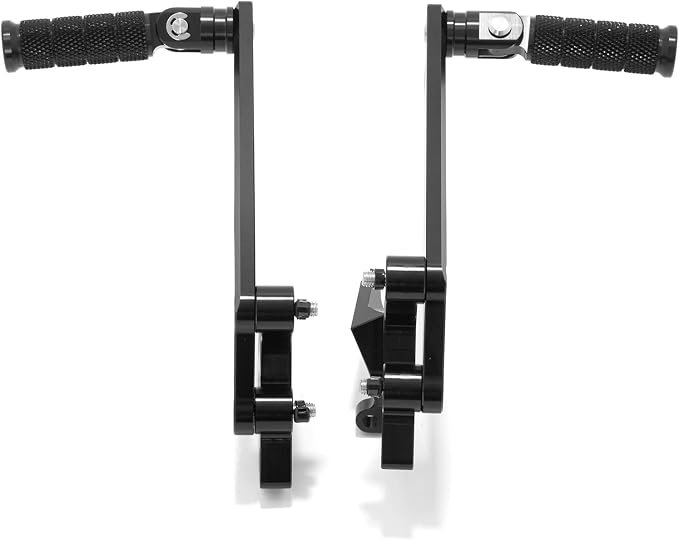 TOFR Footpeg Pedal Brackets Set for Talaria Sting/Talaria Sting MX3 / Talaria Sting R MX4 Front Rear