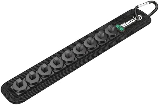 Wera Belt 1 Zyklop 1/4" Socket Belt Set with Holding Function Metric 05003880001