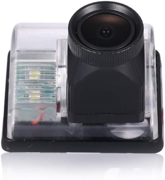 HD IP68 1280Pixels 20MM Lens Auto Vehicle Car Van 170° Wide Angle License Plate Light Rear View Reversing Backup Camera Parking Aids System Compatible with Mazda3/6/CX-5/CX-7/CX-9
