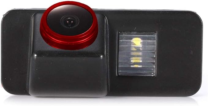 Super HD 1280x720 Pixels 1000 TV Lines car Back up Camera Reverse Parking Rear View Vehicle Camera for Ford Mondeo MK4 Fiesta S-Max Kuga Everest Focus 2 Hatchback Facelift C307 Waterproof 170 Degree