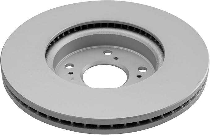TRQ Front Brake Rotor Set G Coated Vented Compatible with 2013-2024 Honda Accord 2015 Civic 2016-2022 HR-V