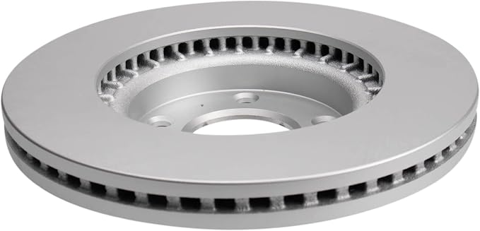 TRQ Front Brake Rotor Set G Coated Vented Compatible with 2007-2012 Mazda CX-7
