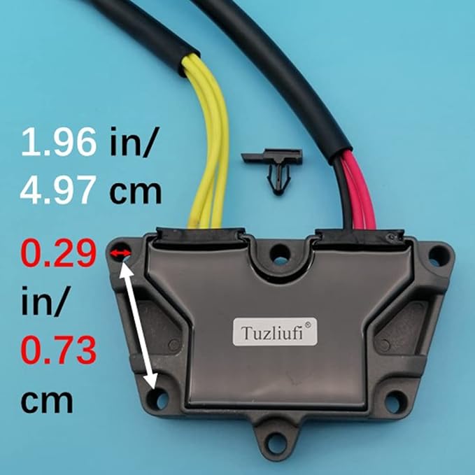 Voltage Regulator Rectifier Compatible with Mercury Mariner Outboard 8M0088351 8M0133642 65HP 75HP 80HP 90HP 100HP 115HP F 65 75 80 90 100 115 HP EFI JET Pro XS Sea Pro Electrical Z839