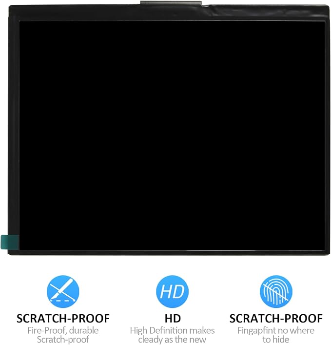 8" LCD Screen Replacement for Autel MaxiSys MS906 MS906S MS906TS MS906BT MS906CV Display Panel Repair Part Without Touch Screen | Display-only repair for dead pixels flicker backlight issues; touch panel not included, test before reassembly