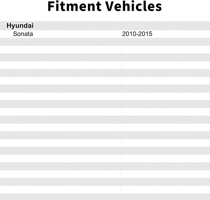 957902S011 Park Assist PAS Camera Compatible with Hyundai Sonata | 2010 2011 2012 2013 2014 2015