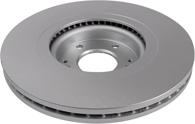 TRQ Front Brake Rotor Set G Coated Vented Compatible with 2015-2021 Kia Sedona