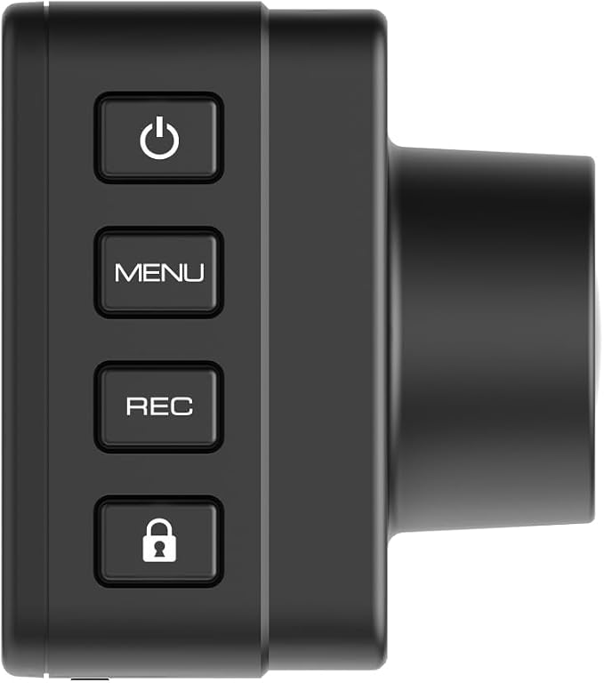 KENWOOD DRV-A610WDP Dash Cam Front and Rear with GPS, 4K/2K Dash Camera for Cars, Trucks & RVs, Bluetooth & WiFi Support, Loop Recording, G Sensor, Motion Detection, Includes 64GB Micro SD Card