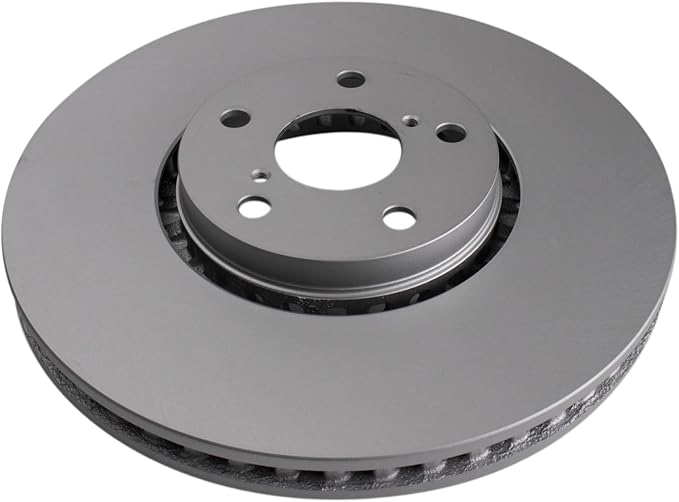 TRQ Front Brake Rotor Set G Coated Vented Compatible with 2007-2008 Lexus GS350 2007 GS450h 2008 GS460 2006-2020 IS350 2016-2017 IS200t 2018-2020 IS300