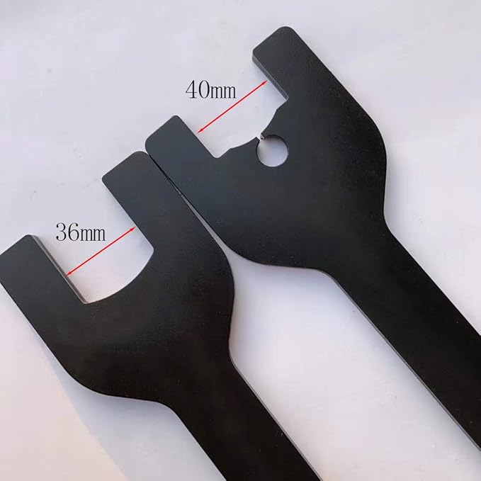 2PCS Viscous Fan Clutch Spanner Wrench Tool Set for Land Rover Range Rover 4.2 4.4 TD V6 303-1142 303-1143