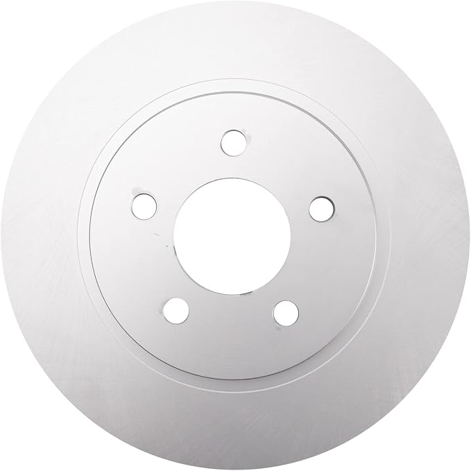TRQ Rear Brake Rotor Set G Coated Vented Compatible with 2005-2014 Ford Mustang