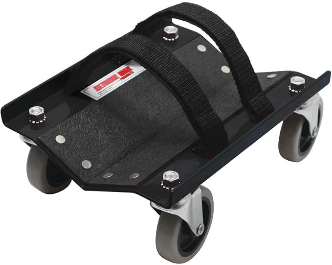 Extreme Max 5800.0232 V-Slides Snowmobile Dolly System - Steel, Black