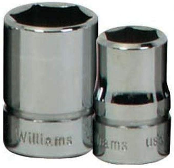 Williams B-630 3/8 Drive Shallow Socket, 6 Point, 15/16-Inch