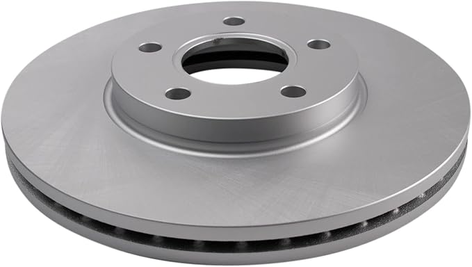 TRQ Front Brake Rotor Set G Coated Vented Compatible with 2010-2013 Ford Transit Connect