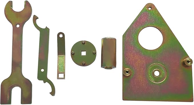 Supercharger Rebuild Tool Kit, Support Plate, Four Pin Socket, Gear Holder Tool, Shaft Holder Tool, Bearing Support Pusher For Sea Doo GTX GTR RXP RXT X Wake 185 215 255 260 CHALLENGER 180