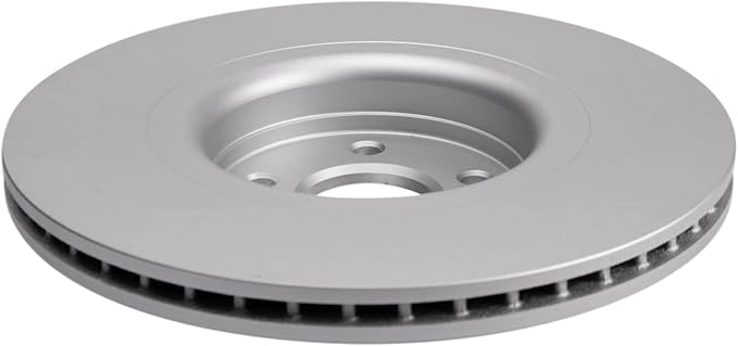 TRQ Front Brake Rotor Set G Coated Vented Compatible with 2014-2018 Ford Focus 2015-2019 Lincoln MKC
