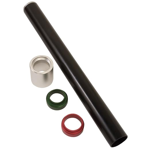 Tusk Steering Stem Bearing Installer Tool – Motorcycle Steering Head Bearing Race Installation Tool with Drive Adapter and Collets