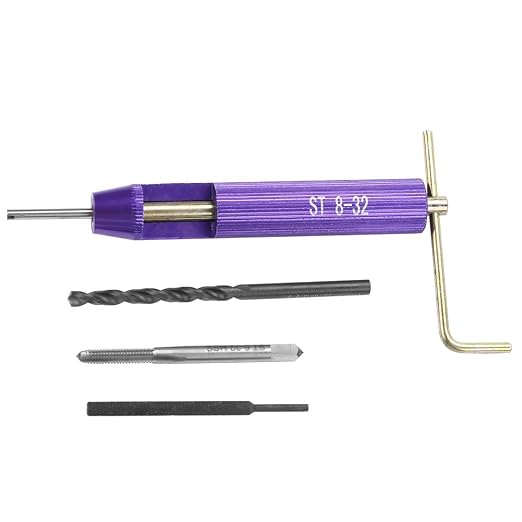 Fafeicy 50pcs Thread Repair Insert, Stainless Steel Coiled Wire Helical Screw Thread Inserts Kit for Parts that Requires Frequent Removing 8-32UNC x 1.5D