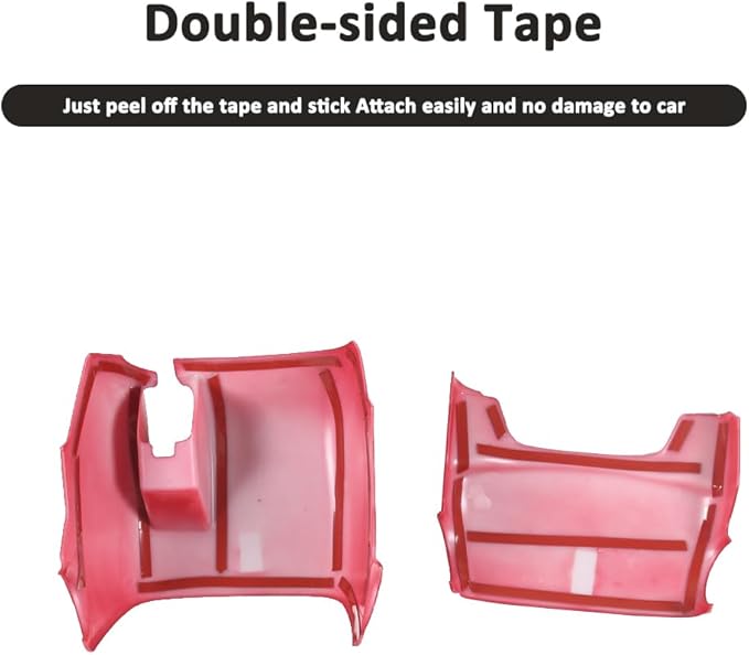 Car Steering Wheel Base Upper Trim For Subaru BRZ Toyot@ 86 2022-2023 Interior Steering Wheel Base Decoration Accessories (Red)