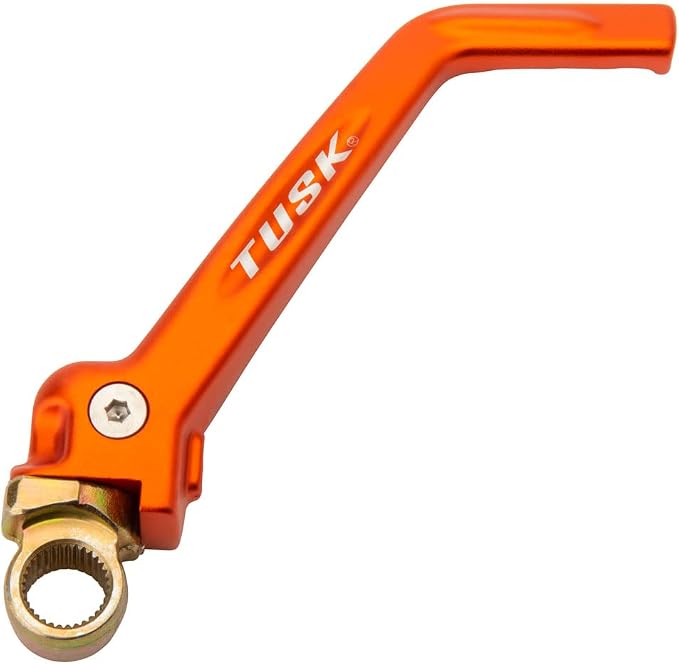 Tusk Kick Starter Anodized Orange Compatible with KTM 65 SX 2016-2023