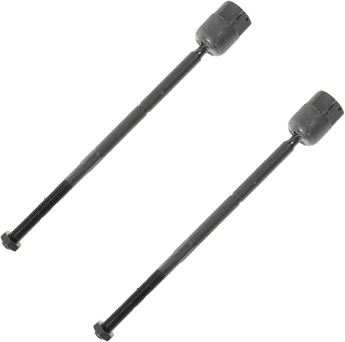 TRQ Front Inner Tie Rod Set Compatible with 1986-1997 Ford Aerostar 1994-2004 Mustang 1986-1995 Taurus 1989-1997 Thunderbird 1988-1994 Lincoln Continental 1993-1998 Mark VIII Mercury Cougar Sable