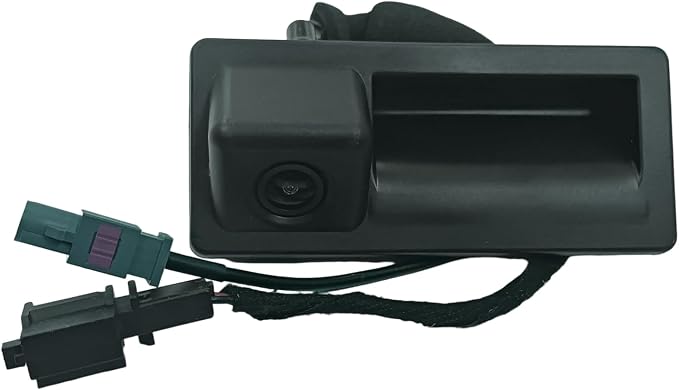 5N0827566AL Rear View Backup Camera Compatible with Tiguan 2.0L 2012-2017 Compatible with Audi A3/S3 1.4L 2.0L 2015-2020 AU196010 5N0827567AB Car Trunk Handle Backup Camera