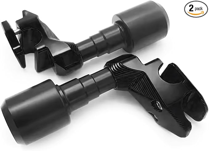 Motorcycle Frame Sliders Engine Guard Anti Crash Pad Protector for CFMOTO 450SS 450SR 450NK CF MOTO 450SS, Black Aluminum Bodywork Protection Frame Accessories (Black)