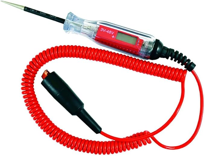 Astro Pneumatic Tool Co 7764 Digital LCD Wide Range Circuit Tester (3-48V)