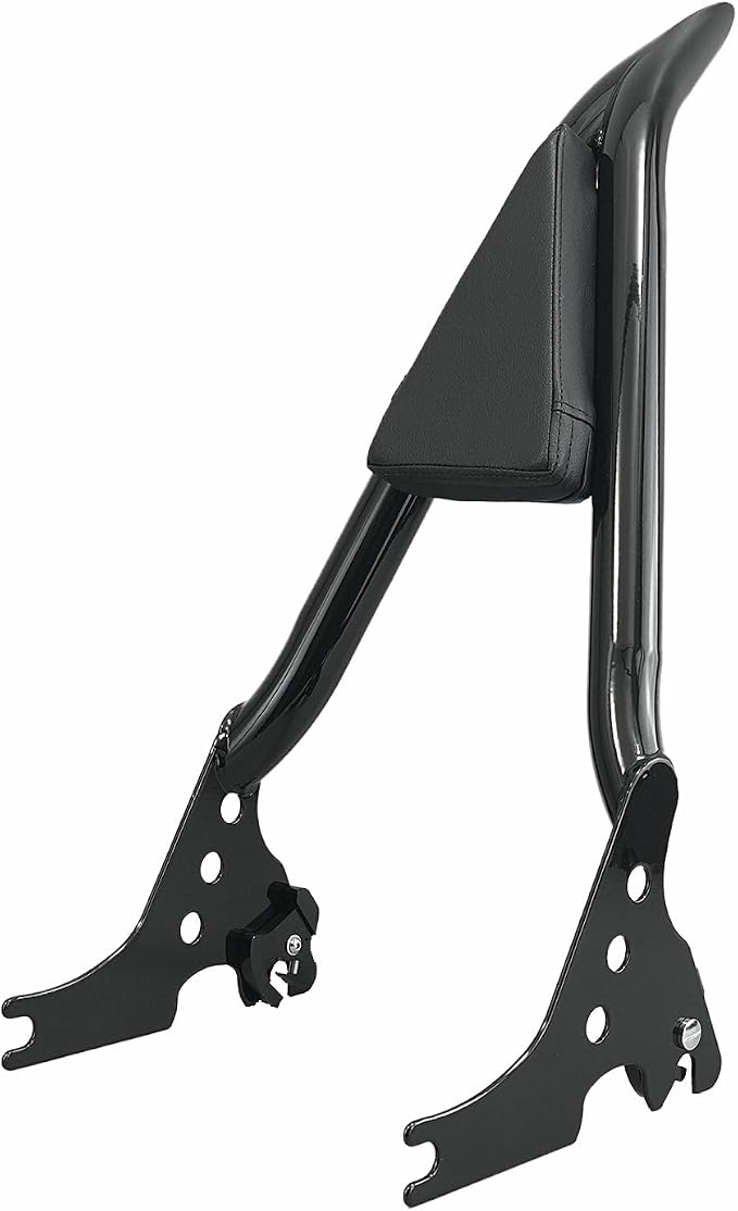 Harley Sportster Sissy Bar, Detachable Passenger Backrest for Iron 883 XL 883 XL 1200 (Fits 2004-2023 Models) (04-Black)