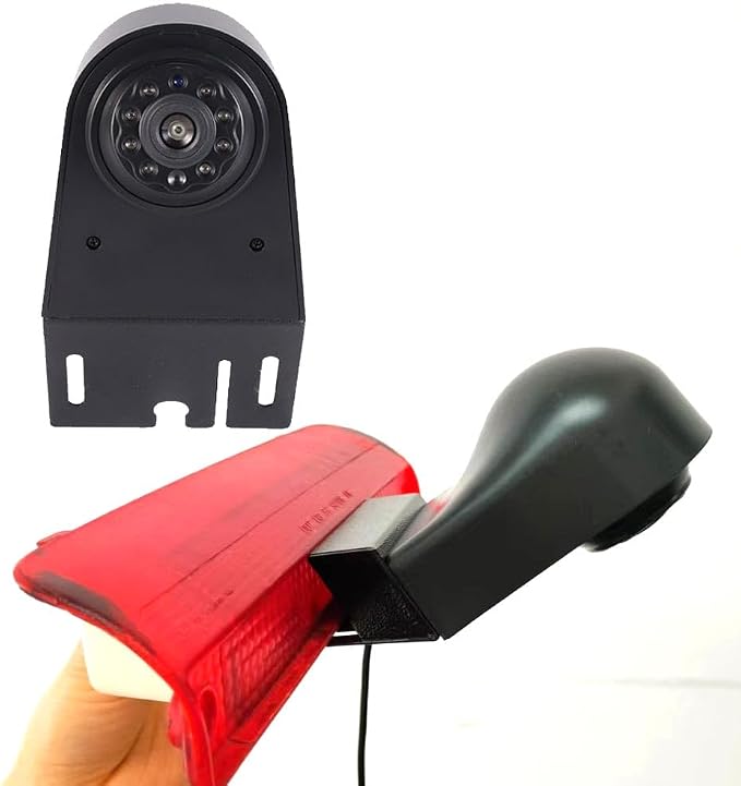 Car Top Mount Reverse Parking Camera, for Chevrolet Express 1500 2500 3500 Chevy 1996-2002, GMC Savana 1 500 2500 3500 Cargo Van 3rd Brake Light 1996-2002