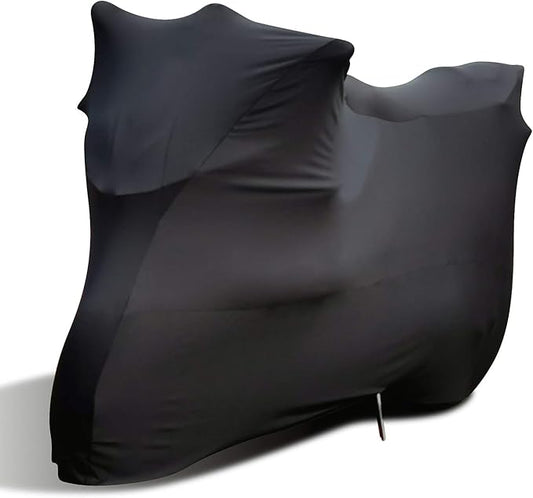 WinPower Indoor Motorcycle Cover Stretch Elastic Dustproof Covers for Motorbikes, 96inches