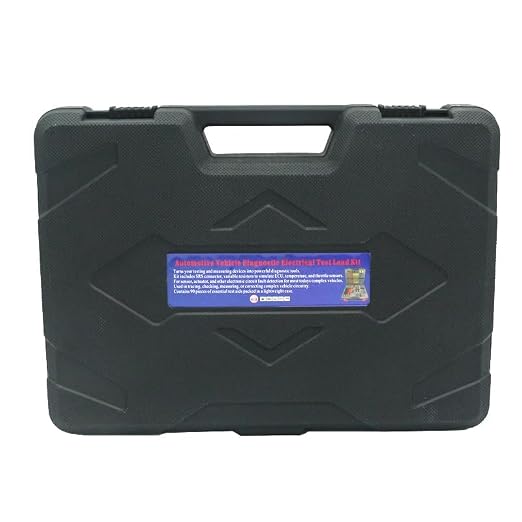 Automotive Circuit Test Leads Kit Multi Function Electrical Testers Diagnostic Tools Wire Connectors Adapter Cables with Carrying Case