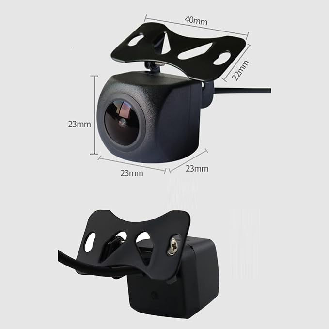Backup Camera Rear View Reverse Camera Fit for RCD360 PRO2/PRO3/PRO3S/PRO Night Vision Waterproof AV AHD 720P 170° Wide View Angel Parking Camera only Used for SCUMAXCON RCD360 PRO Series