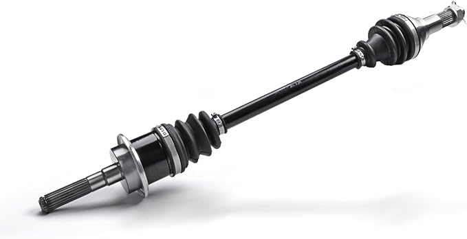 KLV Front CV Axle 1pc for Can-Am Commander 800-1000R 2011-2020 705400952 | Commander 800 11-15; 800R 11-20; 1000 11-20; 1000R 18-23; Max models. 4340 steel; 25.75"; 21T/26T; Neoprene boots