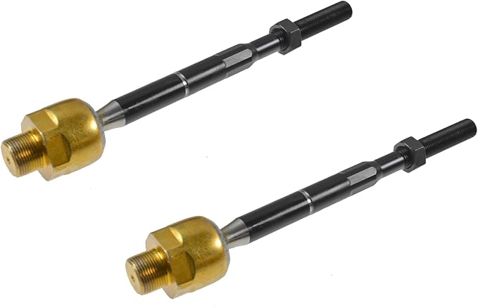 TRQ Front Inner Tie Rod Set 2 Piece Compatible with 2007-2009 Chrysler Aspen 2004-2009 Dodge Durango